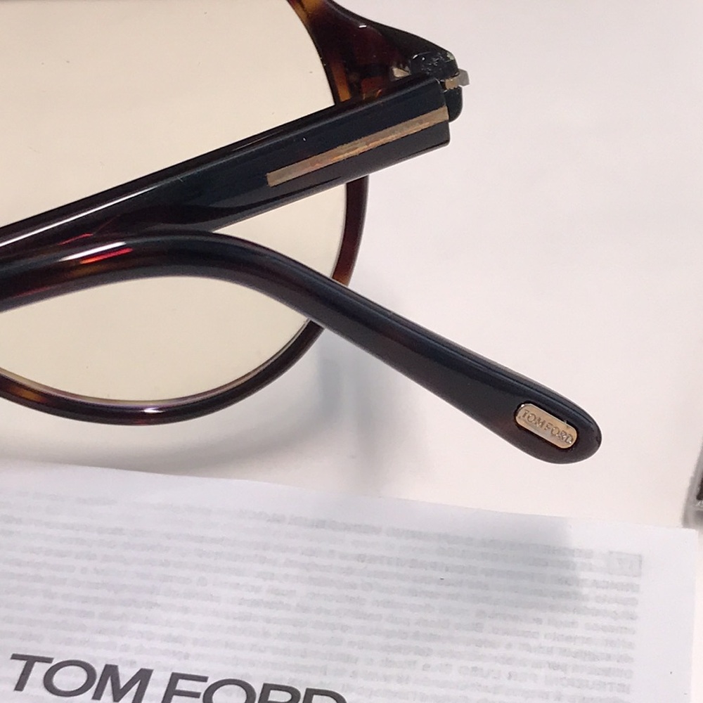 New Authentic Tom Ford TF5012 052 Tortoise Eyeglasses - Picture 10 of 13